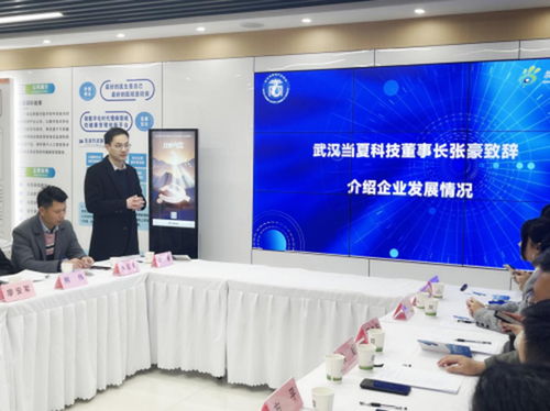 武漢互聯網產業商會攜手會員企業走訪當夏科技 共探企業網站發展新機遇